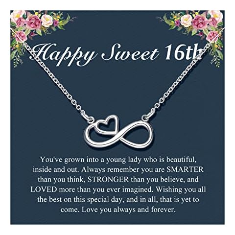 D Dongjiangjin Sweet 16 Birthday Necklace Cover