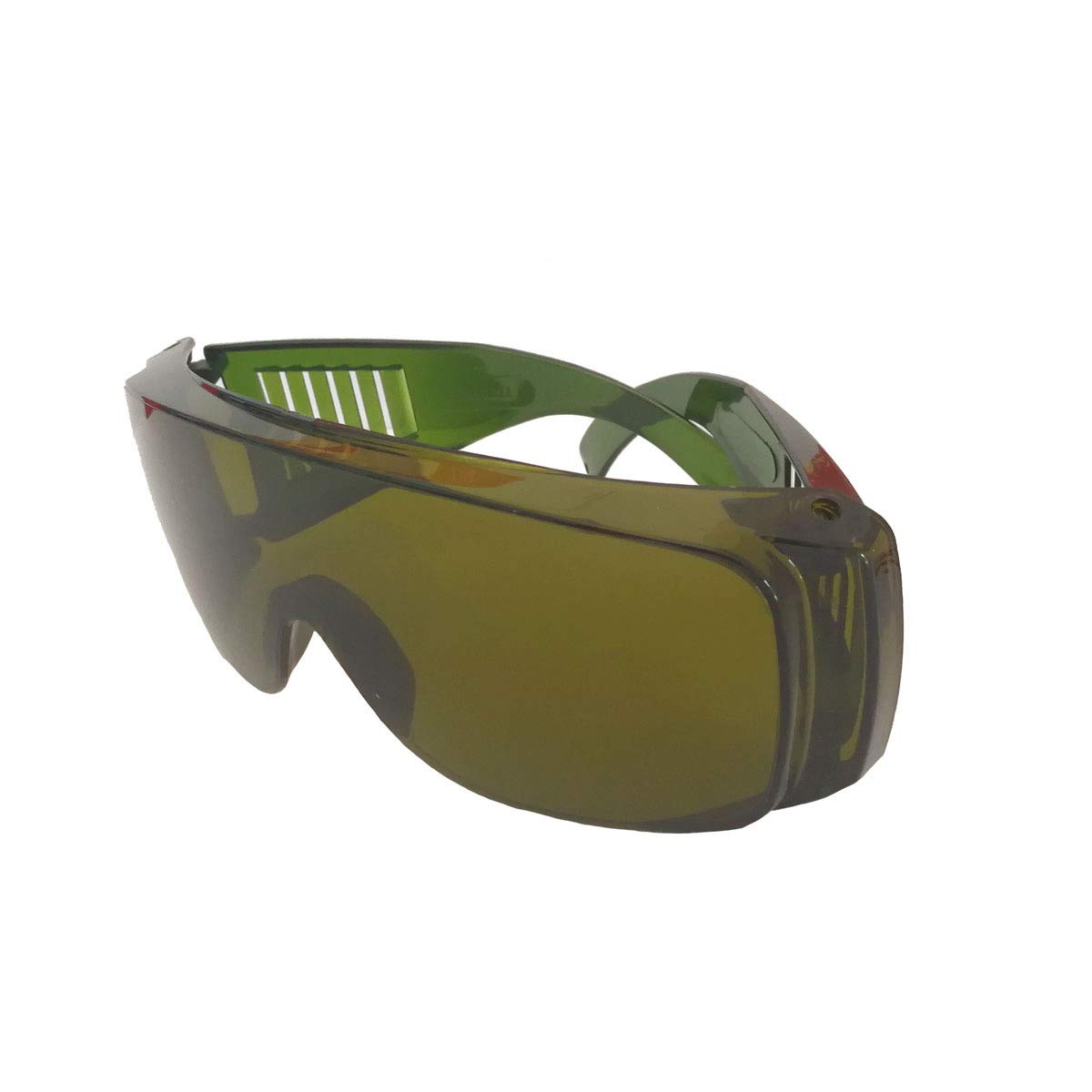 Occhiali Di Protezione,Occhiali Di Protezione Laser Che Coprono Occhiali Semiconduttori Solidi 800Nm-1100Nm E Occhiali Laser in Fibra Unisex