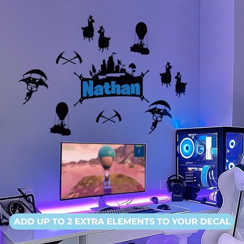 Vinilo decorativo personalizado para pared 20x12 pulg miniatura 2