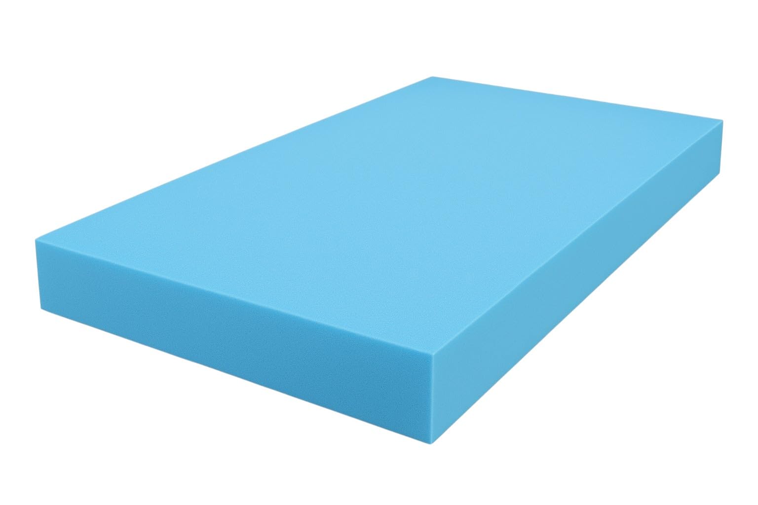 Custom Cut Upholstery Foam – High-Density Cushion Foam for Seats, Benches, DIY & More – Made to Order in Any Size (Blue Foam 80” x 29.5” x 4”) — image 1