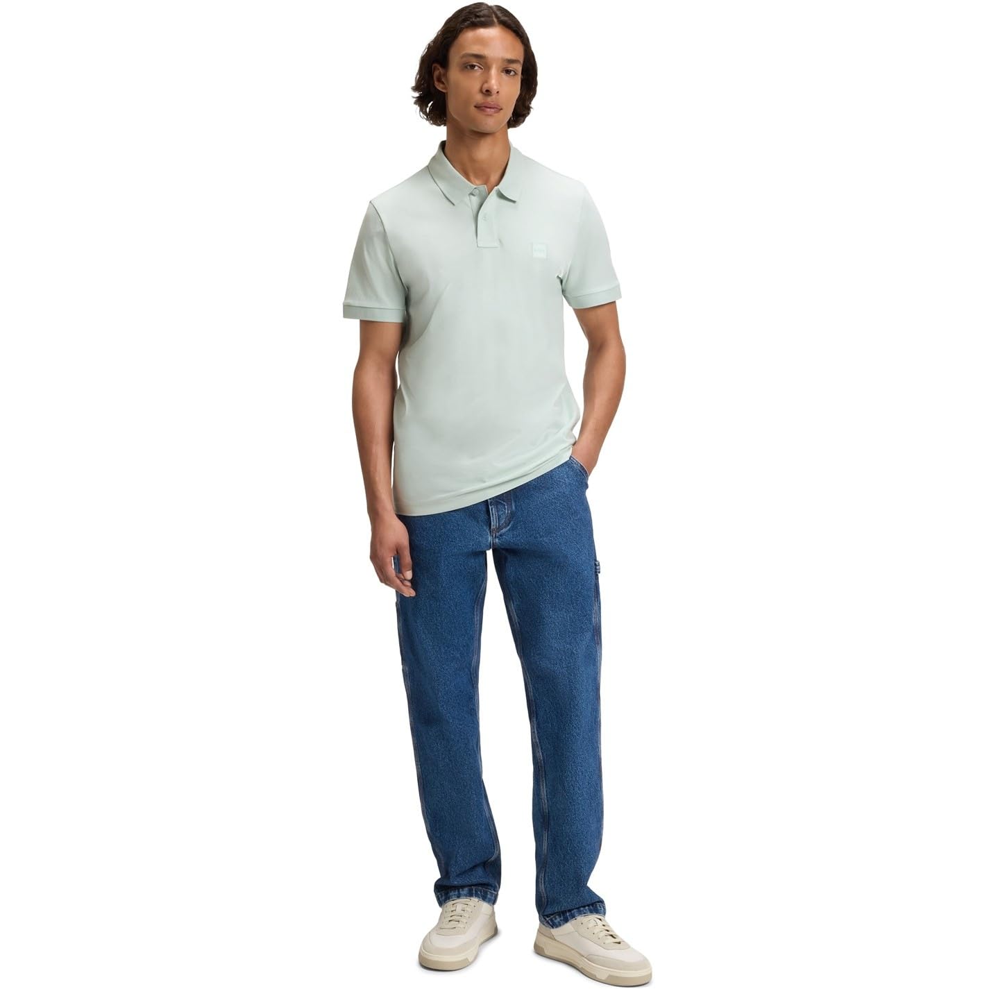 Boss ORANGE Poloshirt Passenger Regular Fit Classic Stretch Pique Polo – Bild 5