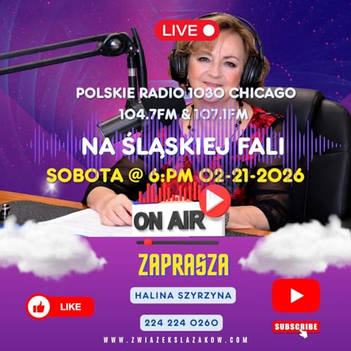 🎙️ Zaproszenie na dzisiejszą audycję &bdquo;Na Śląskiej Fali&rdquo; 🎙️ 02-21-26