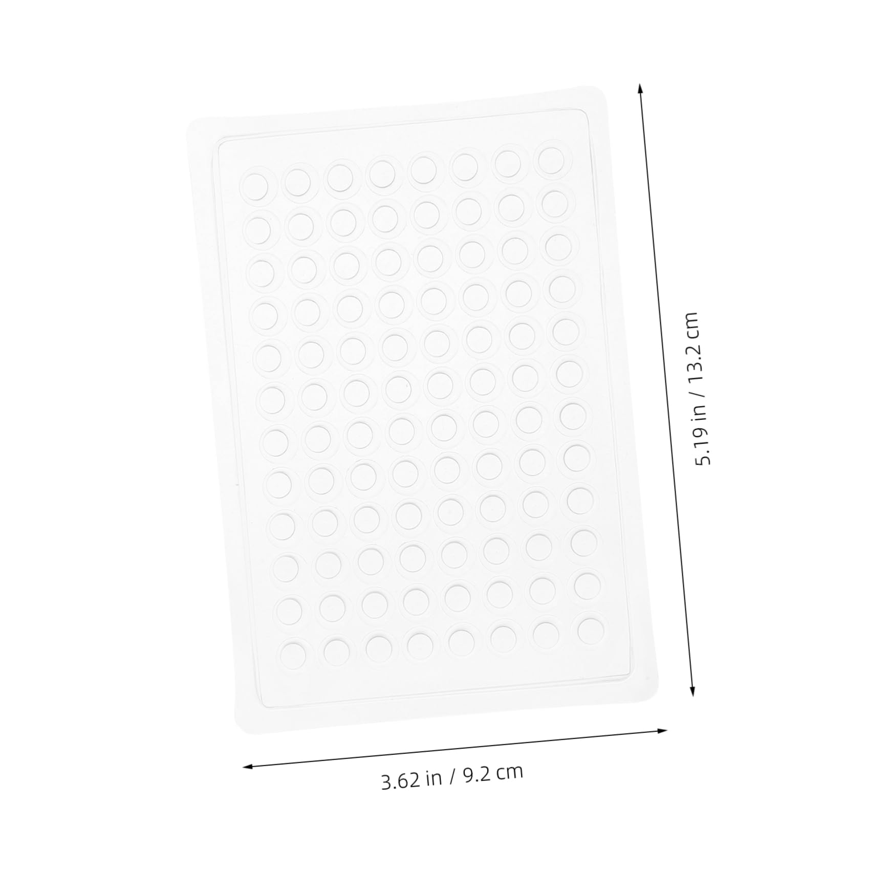 iplusmile Piastra per Coltura di Tessuti in Pvc 96 Pozzetti Resistente ad Alta Precisione per Laboratorio Confezione da 100 Pezzi