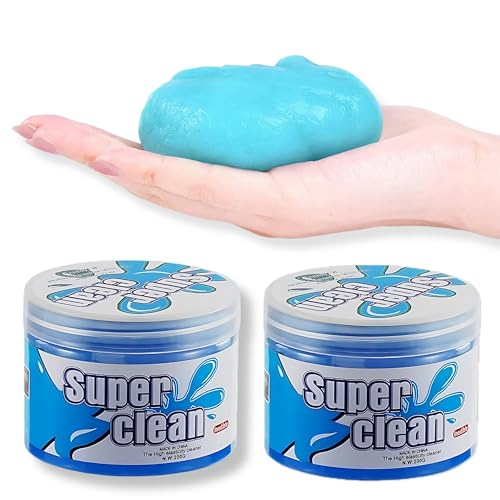 Arto Multipurpose Re-Usable Slime Gel Putty for Dirt, dust Cleaning for Home Windows, Gaps, car Interior, pc,Laptop,Keyboards,Mobile Phones, Earphones and Gadgets (Multicolor) (Pack of 1) (Pack of 2) (B0D63DJSF8) Amazon Price History, Amazon Price Tracker
