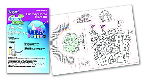 Breyer Horses Fantasy Color 5 Horse Craft Set | 6 Acrylic Paints | Paint Kit For Kids, Multicolor (4206) #TOP4