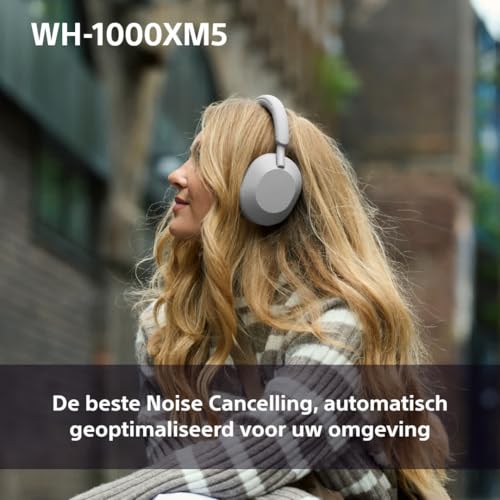 Sony WH-1000XM5 Noise Cancelling draadloze hoofdtelefoon - 30 uur batterijduur - Over-ear - Geoptimaliseerd voor Alexa en Google Assistent - met ingebouwde microfoon voor telefoongesprekken - Zwart - Afbeelding 4