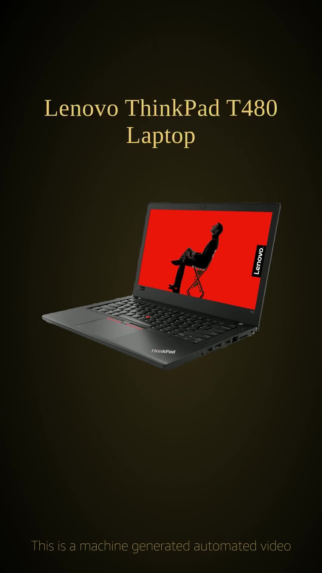 Renewed) Lenovo ThinkPad T480 8th Gen Intel Core i5 Thin & Light