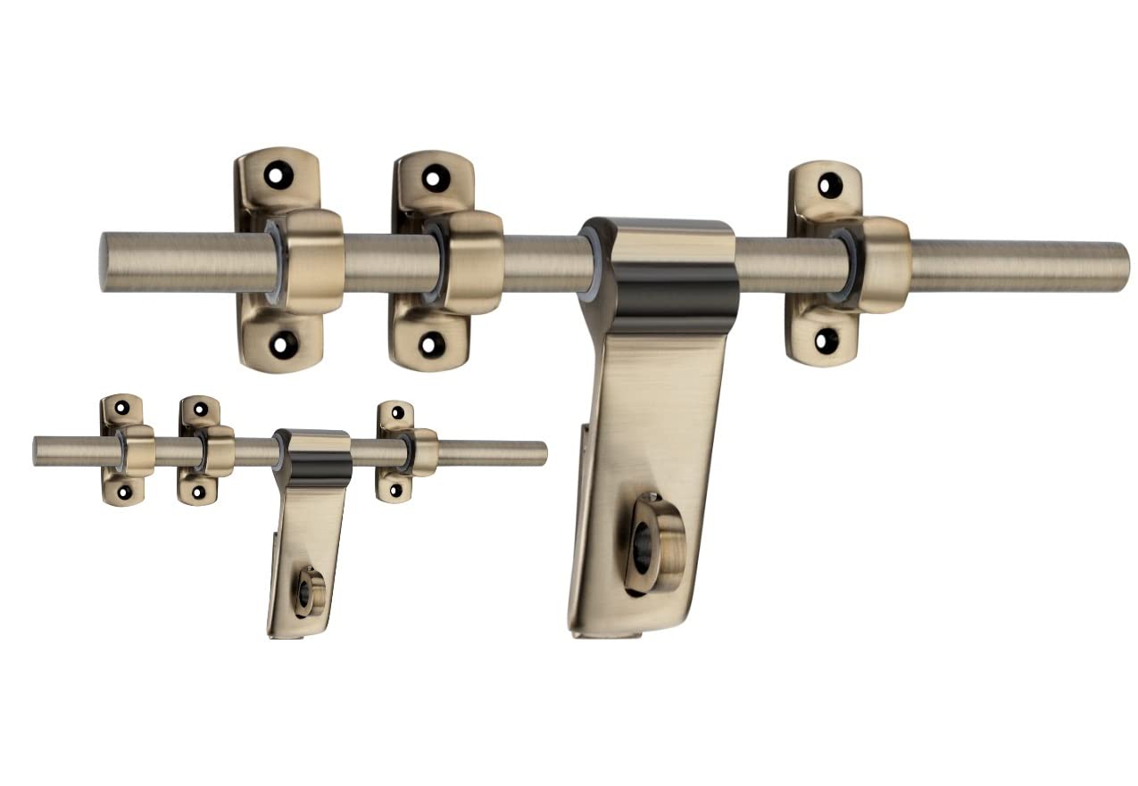 ARRI Shoppeble Oppo 12 Inches Single & Double Door Aldrop,Door Latch,Aldrop for Door,Door Fitting Kit,Door Accessories,Aldrop,Latch,Fancy Aldrop,Door Accessories Brass Antique Finish Pack of 2 Pieces (B08PFK3XK3) Amazon Price History, Amazon Price Tracker