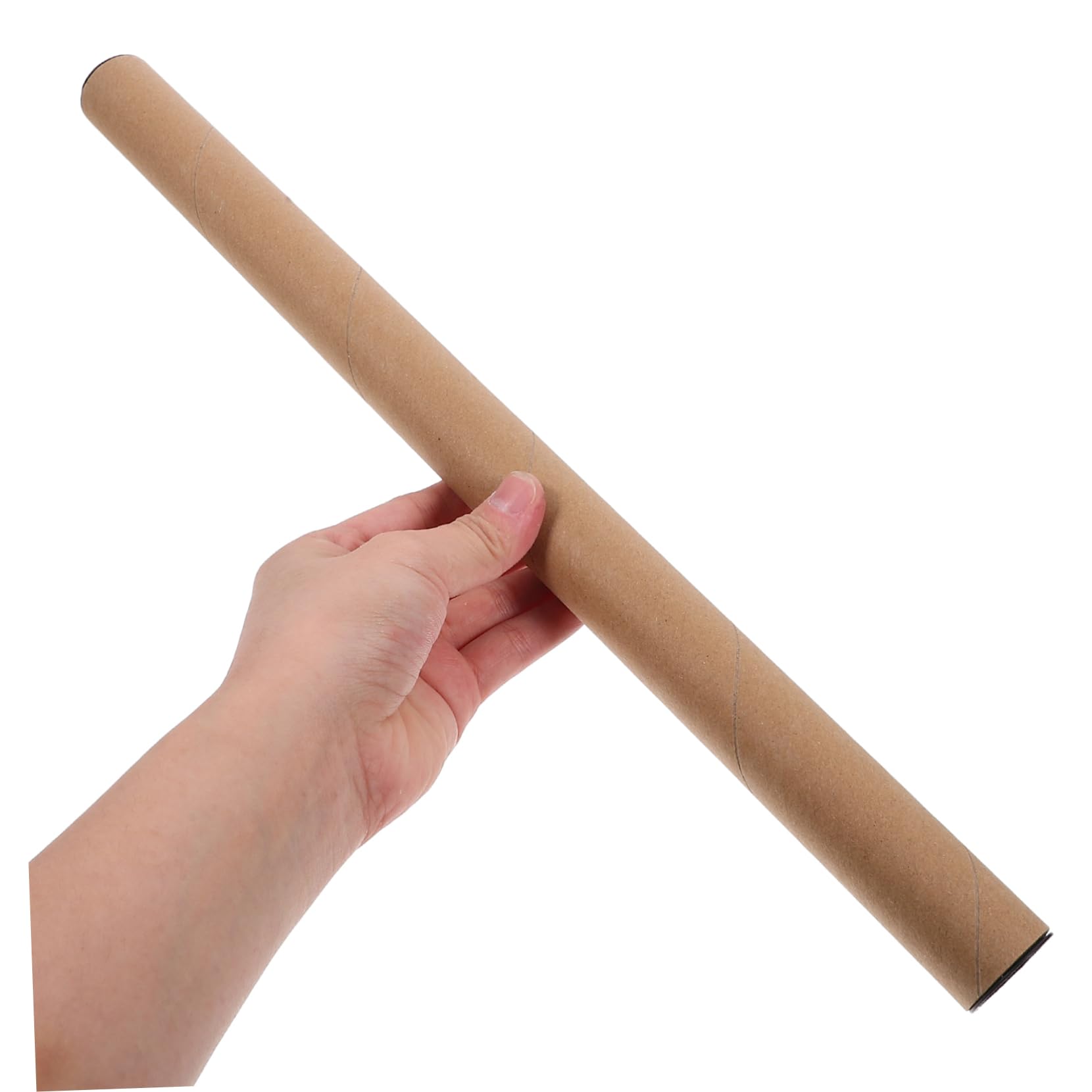 30piezas Tubo De Almacenamiento De Cartón Para Posters y Arte Para Transportar y Proteger Documentos Dibujos y Manualidades Resistente y Ligero