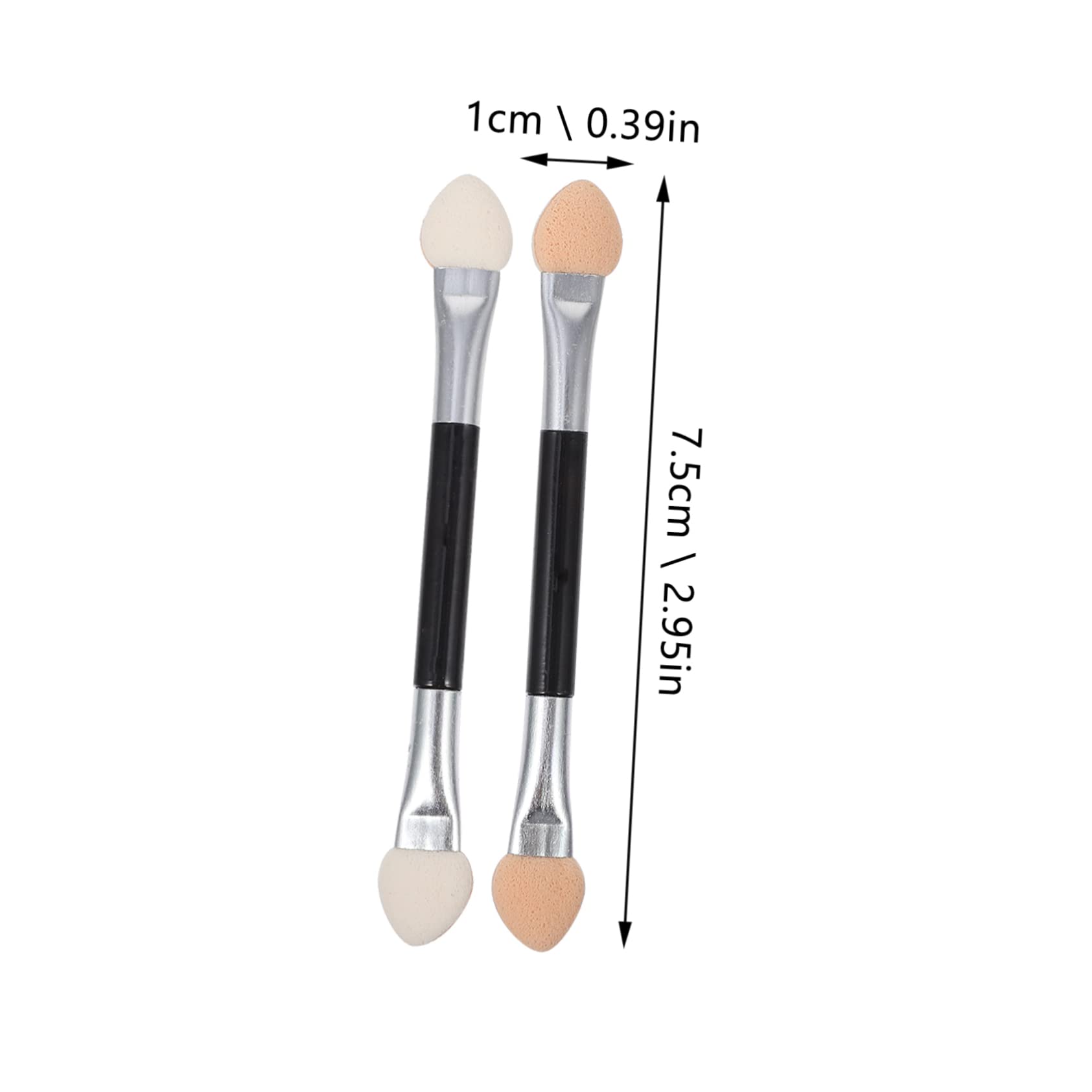 VOSAREA Professional Makeup Applicator Kit 20pcs Eye Shadow Sponge Brush Soft Latex Tips Easy to Use