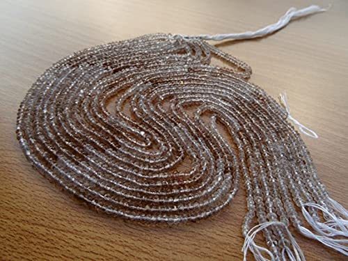 Imperial az perles rondelles facettées 2 à 4 mm fil 13 pouces pour création de bijoux DIY - 2