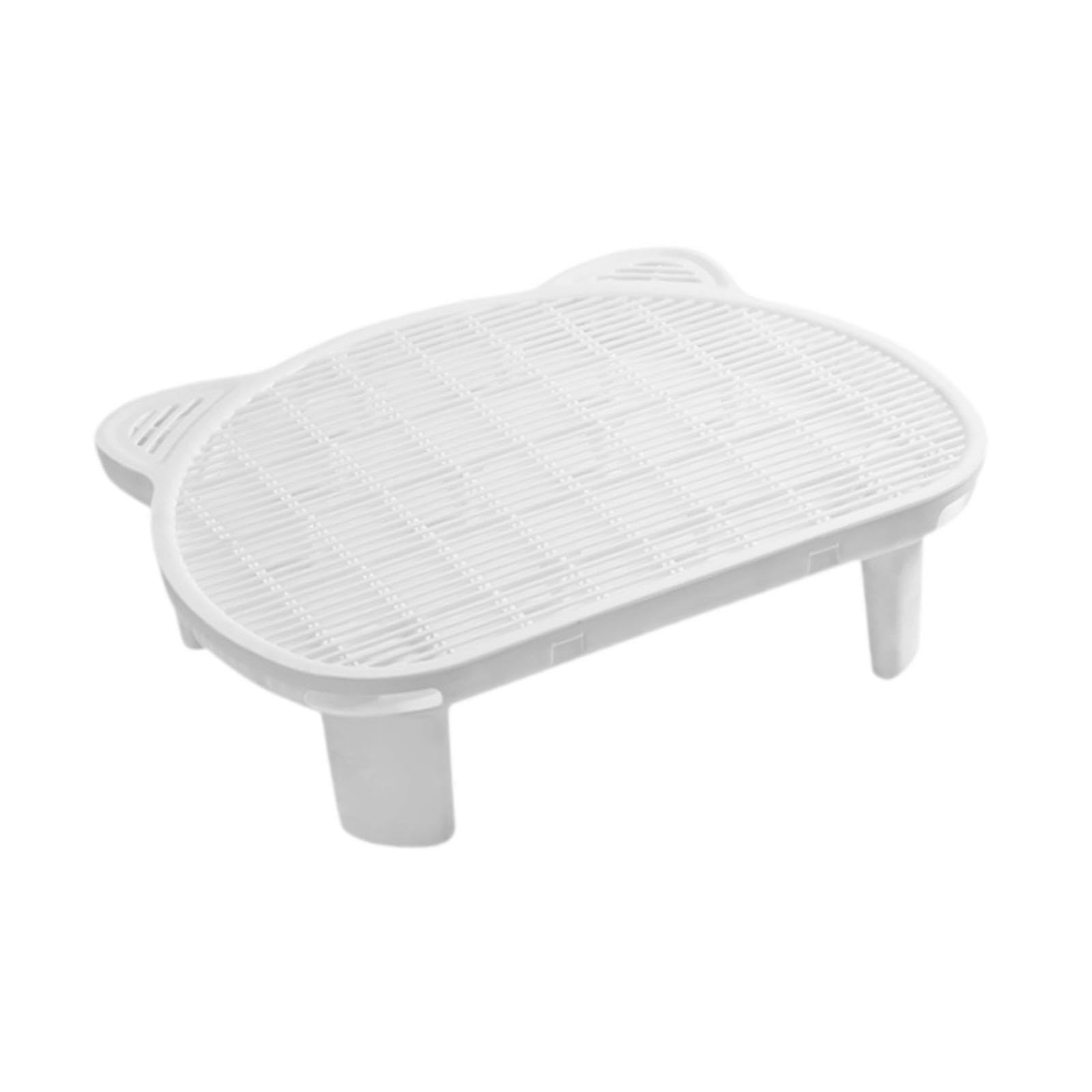 Tapis de litière pour chat double couche pour stopper les grains