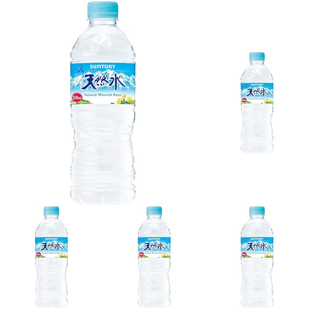 Amazon.co.jp: サントリー 天然水 ミネラルウォーター 550ml (× 5