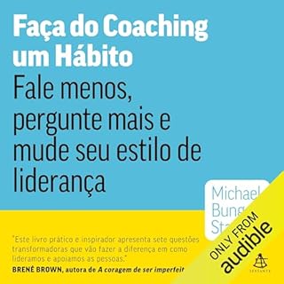 Couverture de Fa&ccedil;a do coaching um h&aacute;bito
