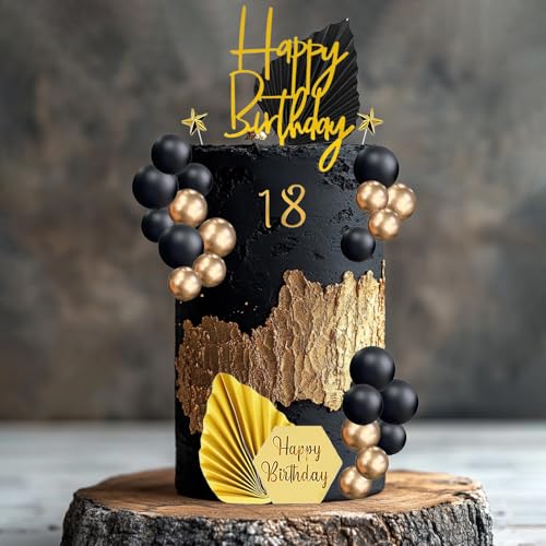44 PCS Decoracion Tartas Cumpleaños, Decoracion Tarta, Cake Topper, Decoracións Tartas de Bolas, Decoracions de Pastel Bola, Ideal para Cumpleaños, Fiestas Temáticas, Bodas Y Aniversarios