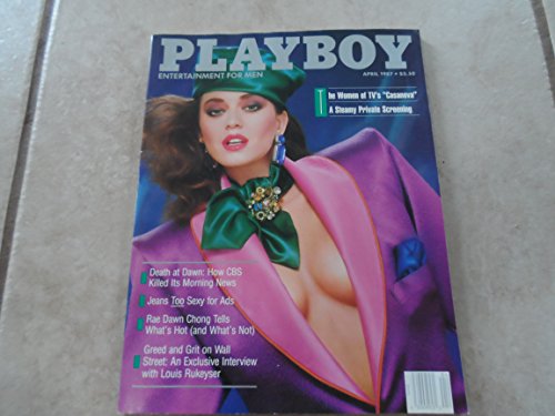 Playboy Magazine, April 1987 -  Playboy Press