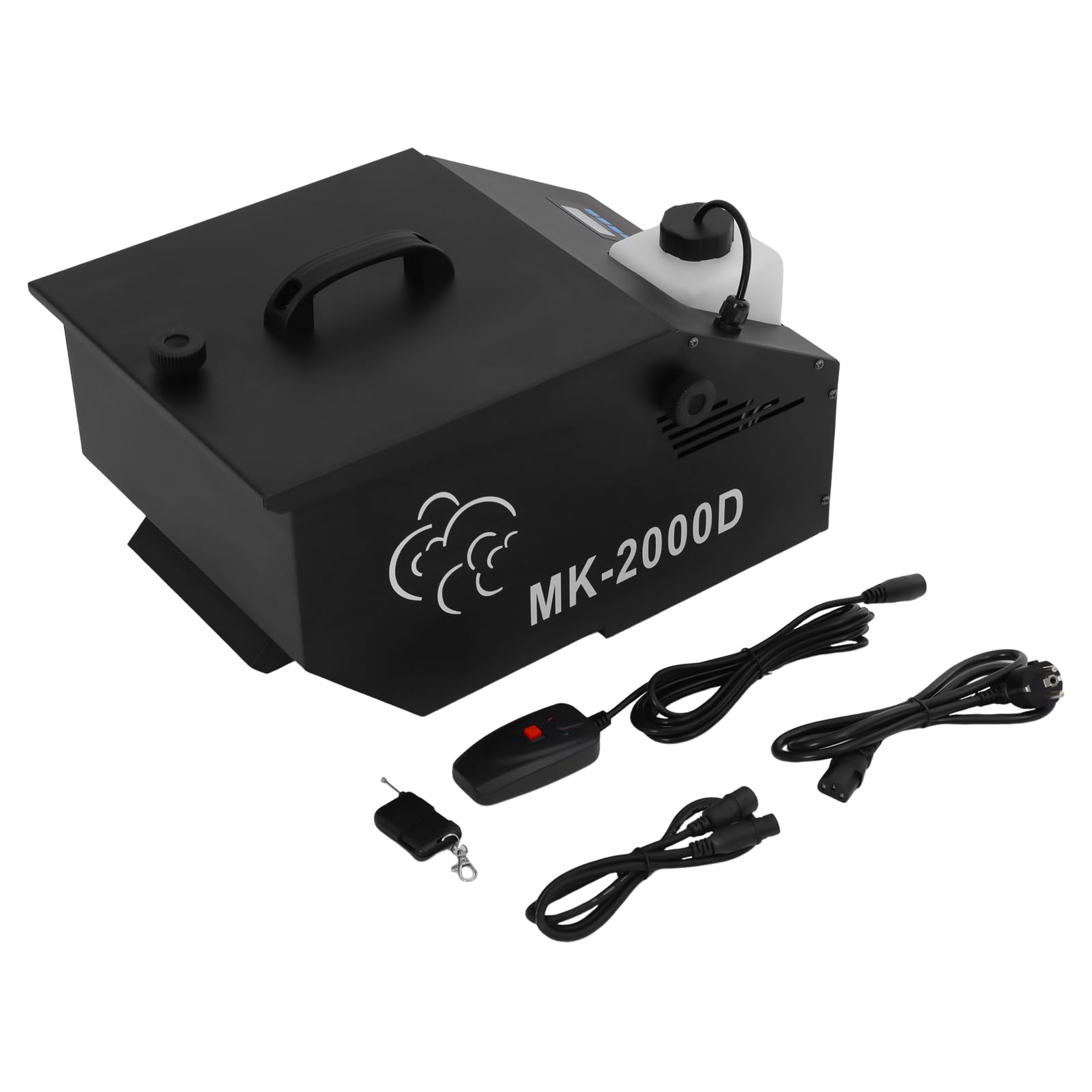 Macchina per la nebulizzazione del pavimento, macchina per il fumo, 1200 W, macchina per la nebbia con telecomando, 4 modalità di controllo