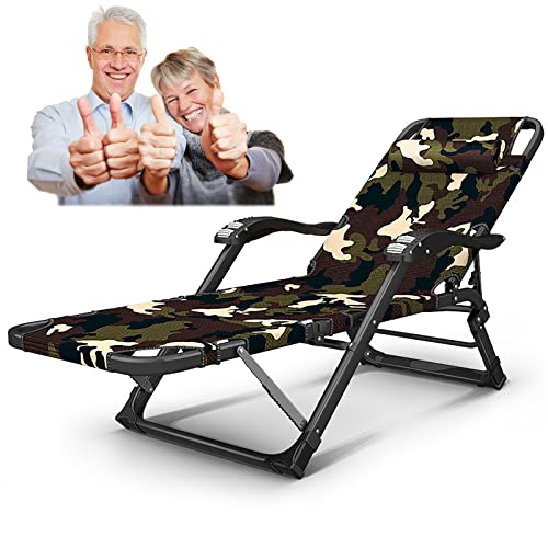 Chaise de jardin à gravité zéro avec dossier à coussin amovible pour patio