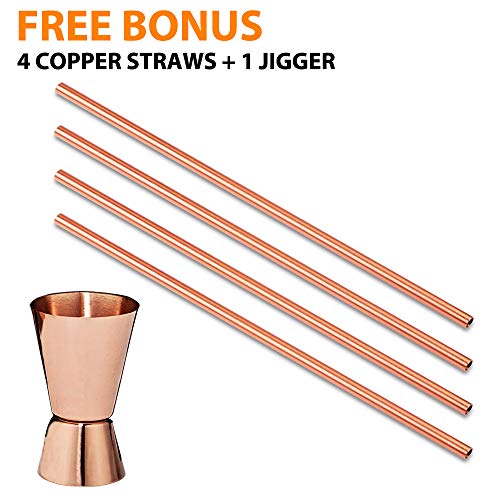 Gold Armour 5841490734 Moscow Mule Mugs - Set Of 4 thumb #3