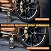 Tire Inflator Portable Air Compressor-Air Pump 150PSI Cordless Electric for Car, Motorcycle, Bike, Ball, with Tire Gauge Pressure, Dual-Use Type (Orange) #5