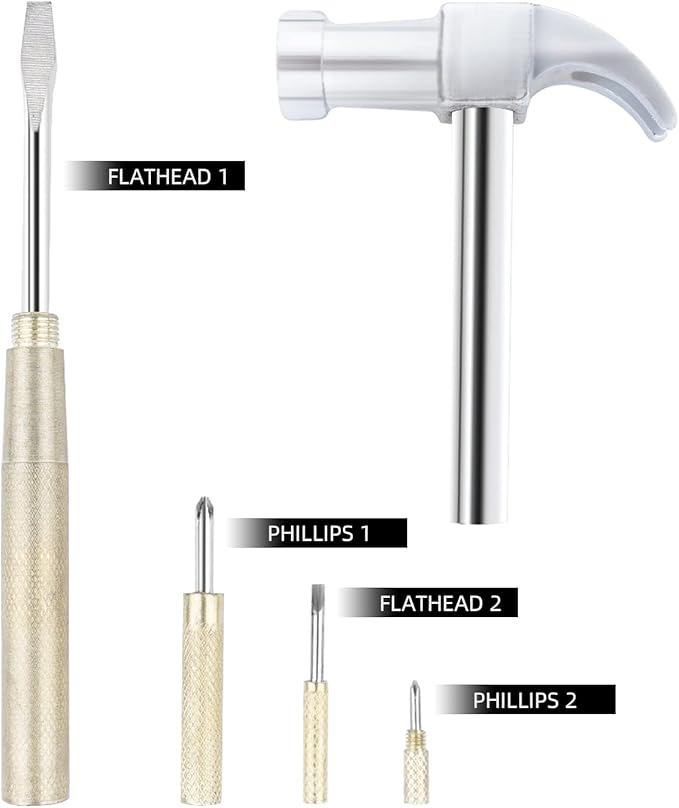 Set Multifunción de Martillo y Destornillador YOUMI 6 en 1 miniatura 4