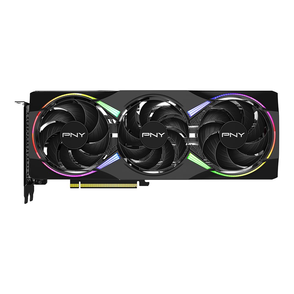 PNY Tarjeta Gráfica GeForce RTX™ 5060 Ti 16GB ARGB OC Triple Fan DLSS 4