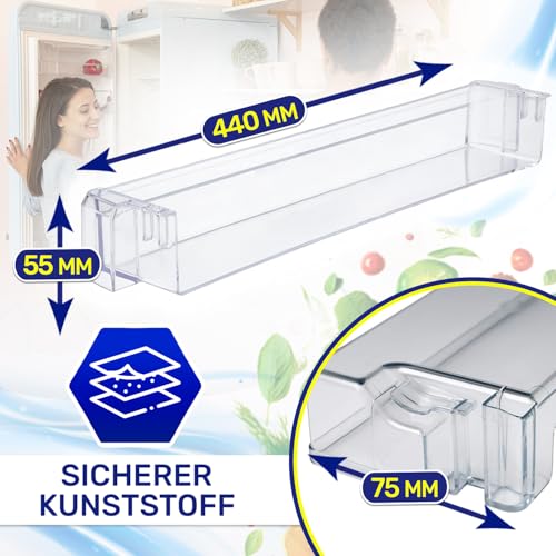 Türfach für Kühlschrank 440x75x55 mm mit dem Originalcode 1033024 für Amica - MONTERAL