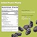 Amrita Dried Plums Pitted Prunes 4 lb | Gluten-Free Snack | Dried Prune Plums Packed Fresh in Resealable Bags | Vegan, non-GMO, Allergen Friendly Healthy Snacks | Healthy Sweet Treat | No Added Sugar