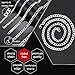 Chains for Men Stainless Steel Curb Chain Necklace for Men Mens Jewelry 8 MM 26 Inches