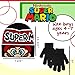 Nintendo Super Mario Boys Beanie Winter Hat and Glove Set [4015] Black