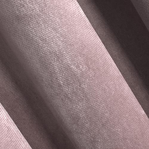 Eurofirany Design91 ROSA Soft Plain Opaque Velvet Curtain with Tape For Rail, 1 Unit - Image 3