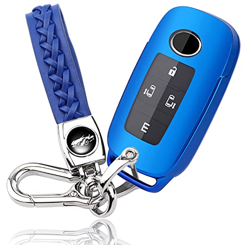 yoshinari ダイハツ 専用 DAIHATSU ロッキー ROCKY 新型タフト TAFT 青空SUV タント カスタム TANTO (2019年7月〜) LA650S LA660S トール THOR 専用 キーケース キーカバー 本革キーホルダー