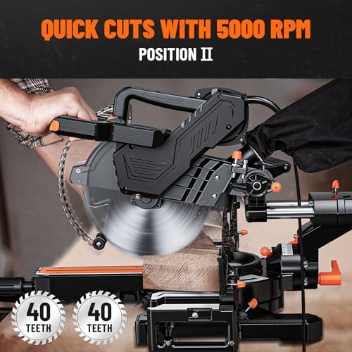 DOVAMAN 10-Inch Dual Bevel with 3 Blades