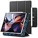 ESR Hülle kompatibel mit iPad Pro 12.9 2021/2020 (5/4.Generation), praktischer Magnetverschluss [Unterstützt Apple Pencil Koppeln & Laden] Auto Schlaf-/Weckfunktion - Schwarz