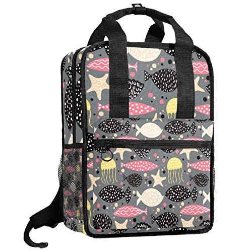 Sac à dos pour garçons avec motif mouton et bretelles réglables