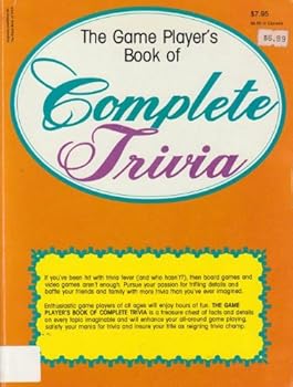 Paperback The Game Players Book of Complete Trivia Book