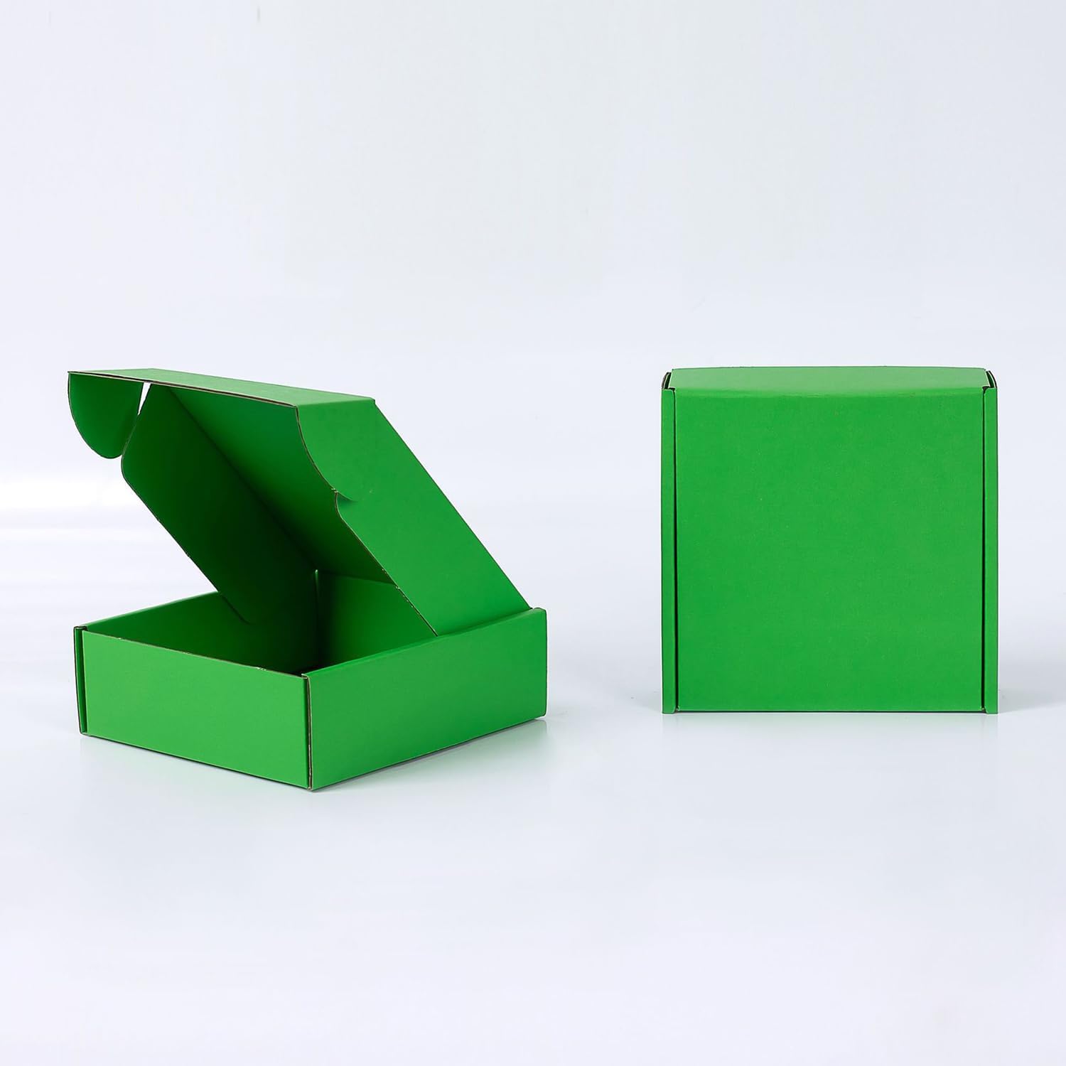 Small Shipping Packaging Dark Green Boxs KAXILU 20pcs Shipping Boxs L6xW6xH2 inch Suitable E-Commerce Packaging