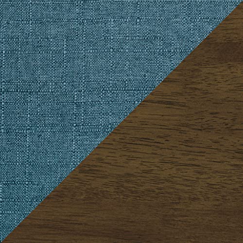 Lexicon Elle Accent Chair, For Relaxing, Arm Rest, Wood, Blue #TOP6