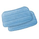 Steamfast A295-100 Replacement Microfiber Mop Pad (2 Pack), Blue