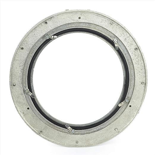 Bullauge-Spiegel und Fenster aus Aluminium mit Schiffen – nautischer runder Wandspiegel mit robustem Rahmen für Badezimmer, Wohnzimmer und Außenbereich (Golden, Mirror, 30 inch) – Bild 6