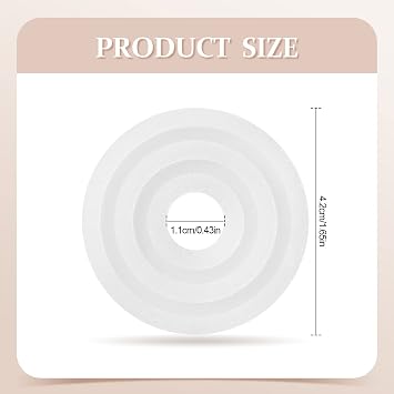 Demissle 24 Pcs Fragrance Scent Towel Warmer Disc Pads Fresh Refill Pad