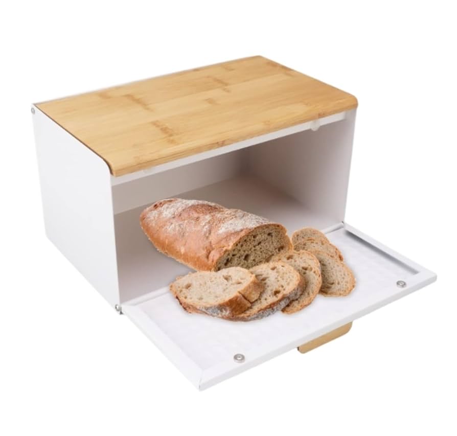 木製ブレッドボックス ヴィンテージ　ブレッドケース Amazon.co.jp: ブレッドボックス パン箱 木製パン箱 大容量 パン