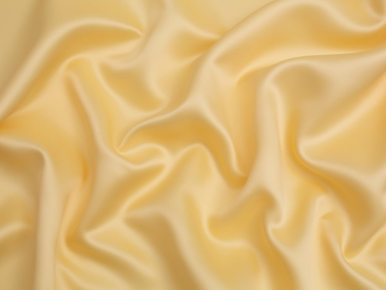 Minerva Matte Polyester Satin Fabric Buttermilk - per metre