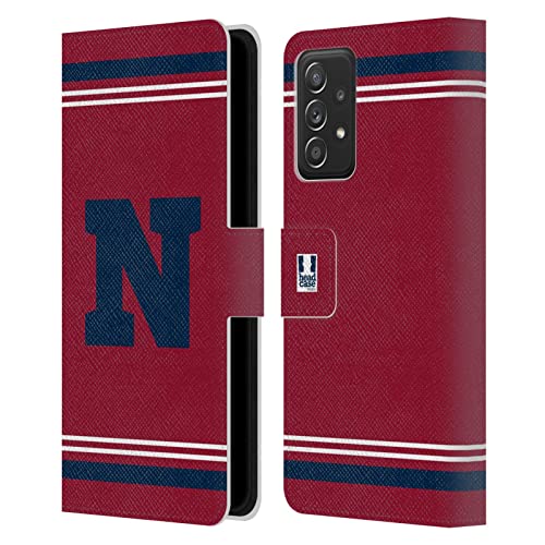 Housse portefeuille luxe en cuir bleu pour Samsung Galaxy A53 5G de Head Case