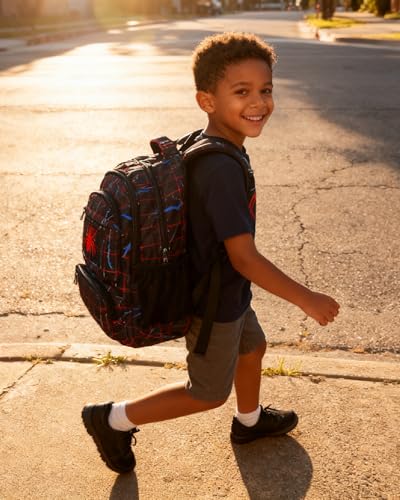 Image of Boys Backpacks for Kids School Bookbag for Elementary Kindergarten Preschool Mochila Para Ninos 4 5 6 7 8 9 10 11 12