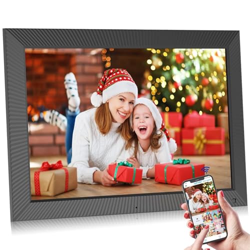 Image of 19-inch Dual-WiFi Digital Photo Frame - Digital Picture Frame, 32GB, Motion Sensor, Full Function, Sharing Photos and Videos via App or Email Instantly, Unlimited Cloud Storage, Wall Mountable