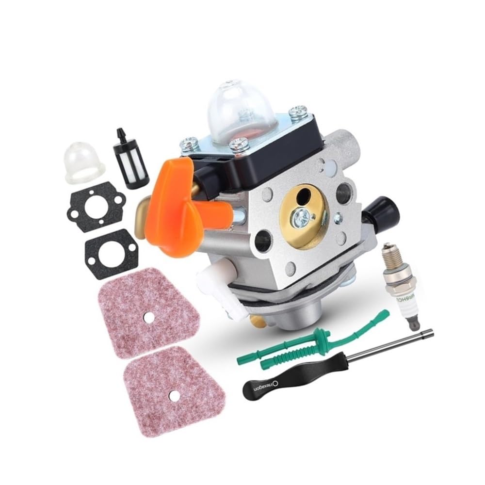 Carburateur KM90R pour redémarrer votre coupe-bordure lors de l'entretien du jardin