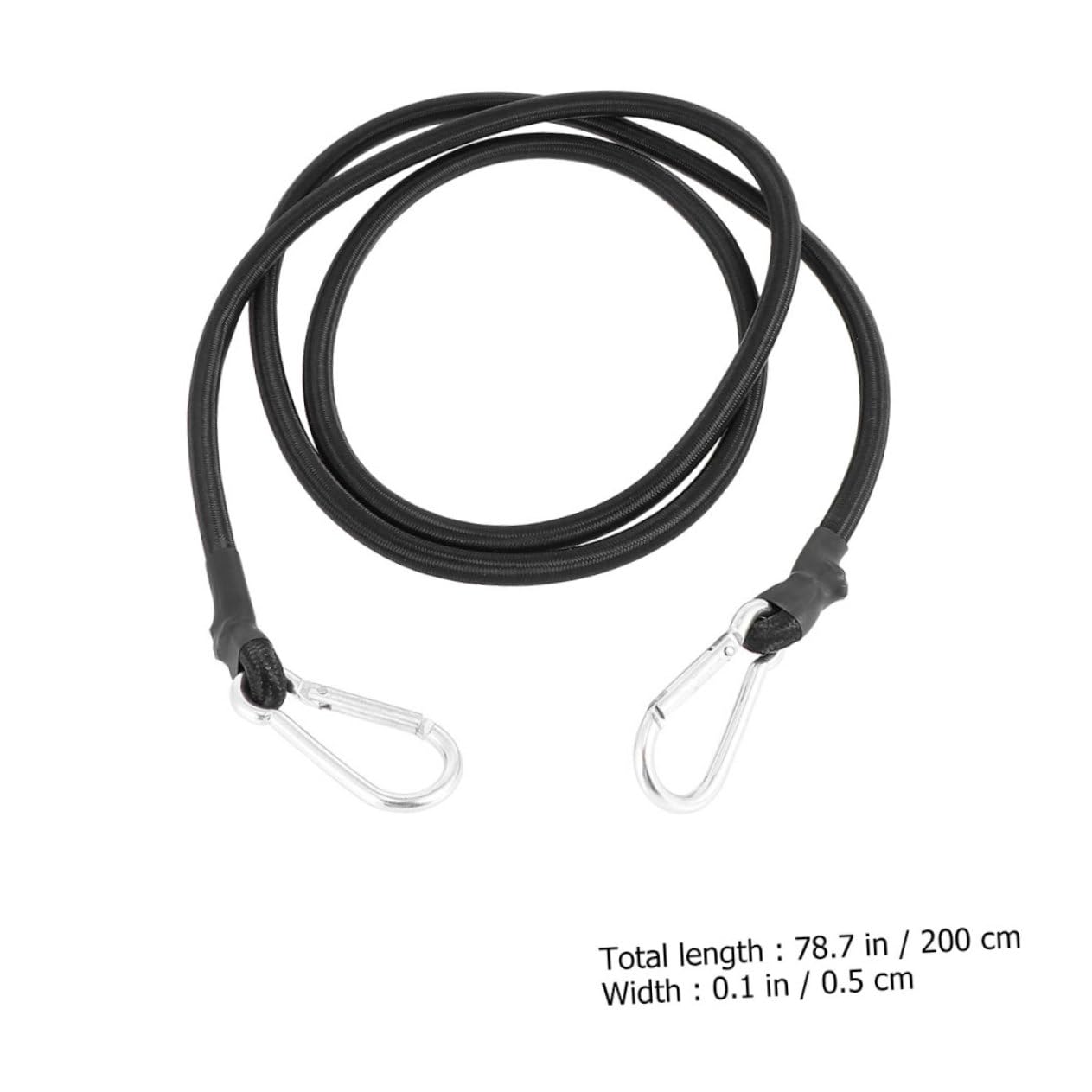 TIDTALEO 2m Cargo Binding Belt Elastic Tensioner Fastening Strap for Motorcycles and Easy to Use Space-Saving Design for Secure Transport of Heavy Loads