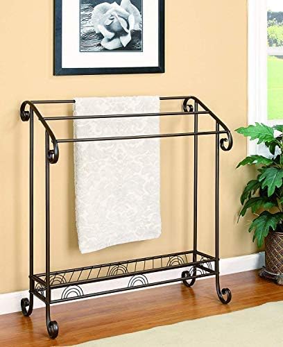 Amazing Buys 3 Tier Towel Rack in A Dark Bronze Finish