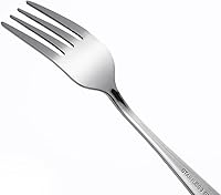 Vista 4 de Juego de tenedores de ensaladacena de acero inoxidable, 24 piezas, 8 pulgadas